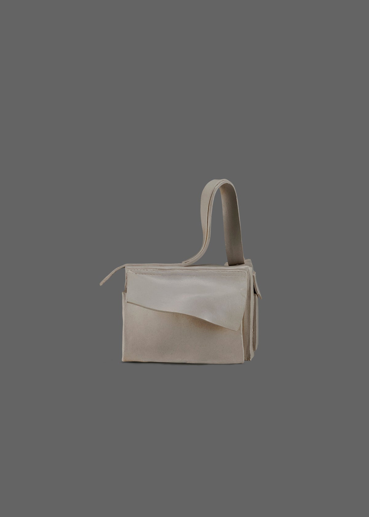 The Corner Guard Ceramic rendered in Off White Matte Glaze